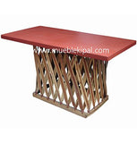 mesa equipal rectangular 160 x 80