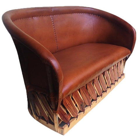 Love Seat de Equipal / Modelo tradicional