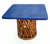 Mesa de equipal para restaurante 90x90 cm