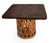 Mesa de equipal para restaurante 90x90 cm