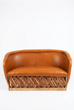 Love Seat de Equipal / Modelo tradicional
