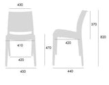 Silla de exterior Sensilla